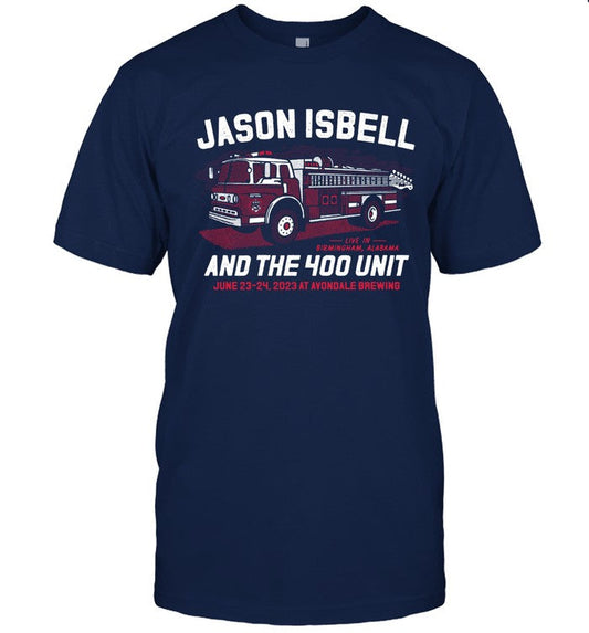 Jason Isbell And The 400 Unit Birmingham, Alabama June 23 & 24, 2023 T-Shirts