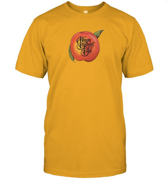 Limited The Allman Brothers Band Eco T-Shirt Logo Peach