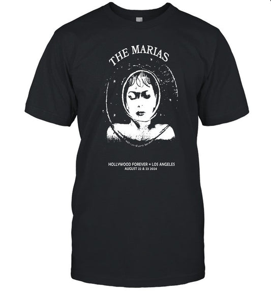 Shirt The Marias Los Angeles Hollywood Forever Aug 22-23 2024