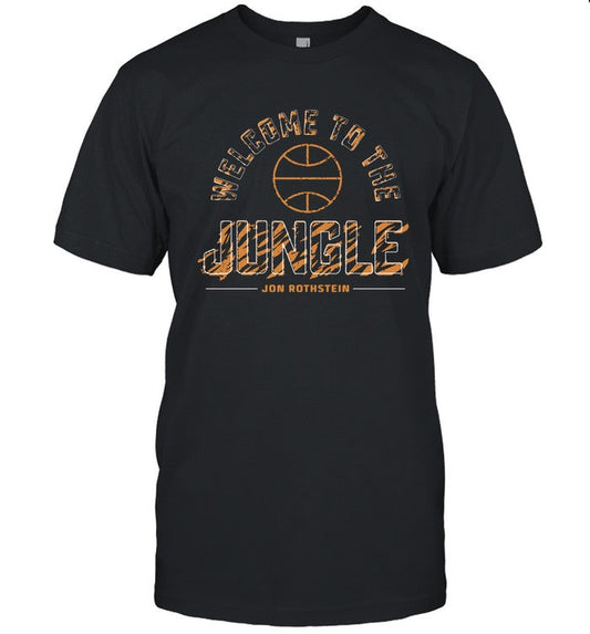 T-Shirts Auburn Basketball Welcome To The Jungle Limited_1