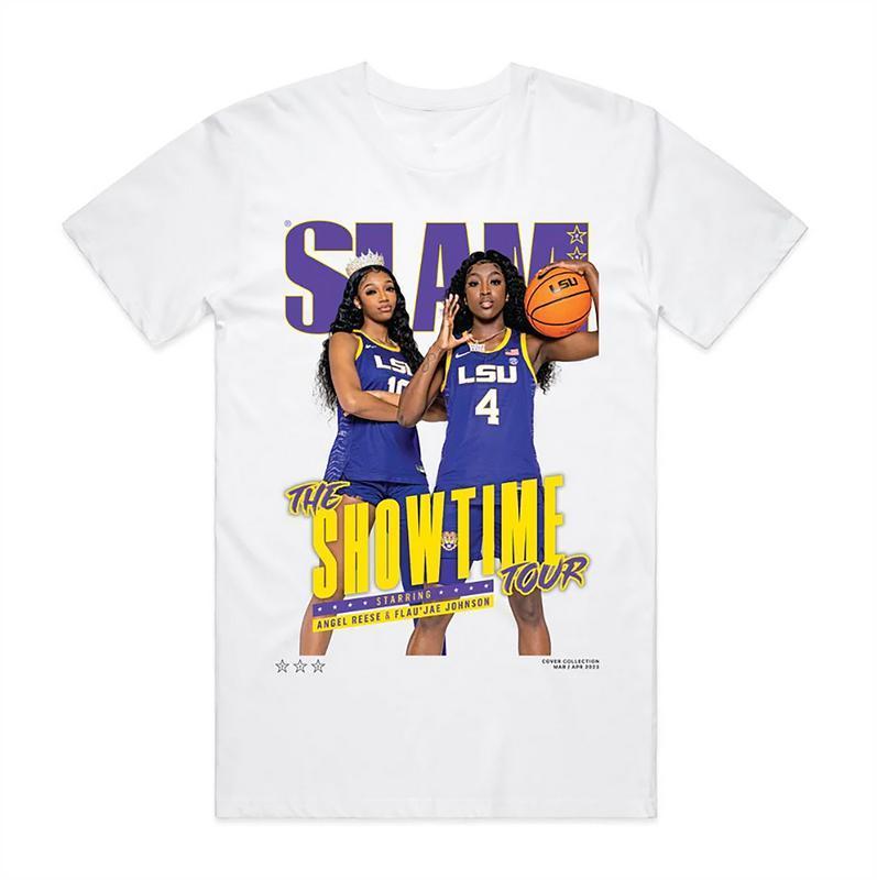 SLAM Cover Tee - Angel Reese + Flau'jae Johnson (SLAM 243) Size S to 3XL, Sweatshirt, Hoodie