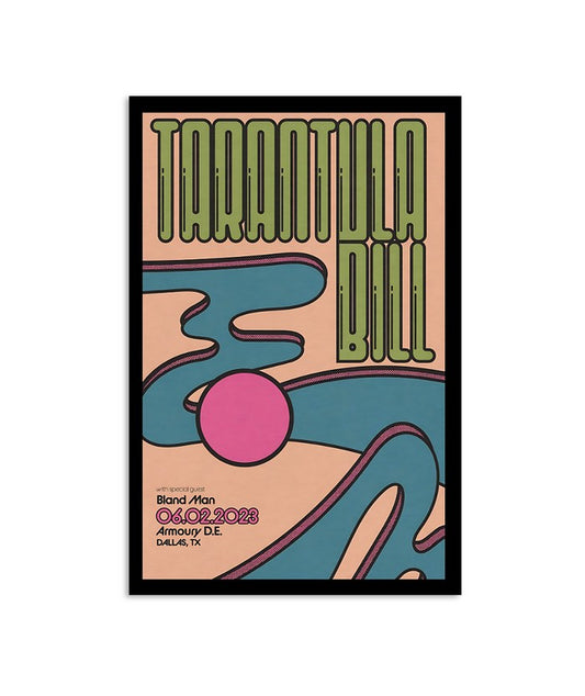 Poster 06 02 2023 Tarantula Bill Dan Electro'S Houston Tx