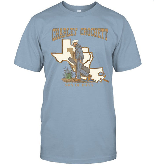 Limited Charley Crockett Son Of Davy Shirt