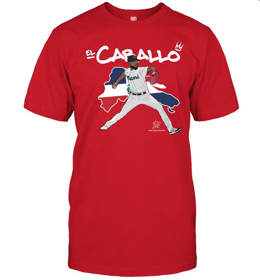 Sandyâ€™s Beach Marlins Exclusive Sandy Alcantara Tee