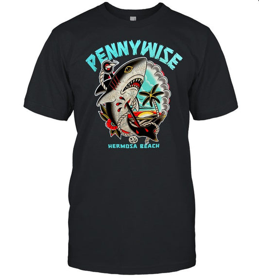 Pennywise At Punk In Drublic Hermosa Beach Los Angeles CA Concert Shirt