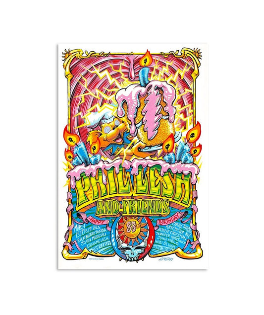 Phil Lesh Birthday 83rd, March 15 17 18 19, 2023 New York, The Capitol Theatre, Port Chester NY Post