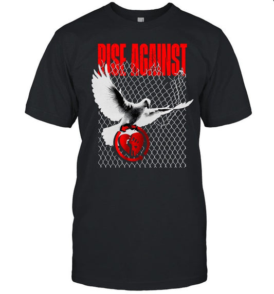 Limited Rise Against Caged Dove Shirt