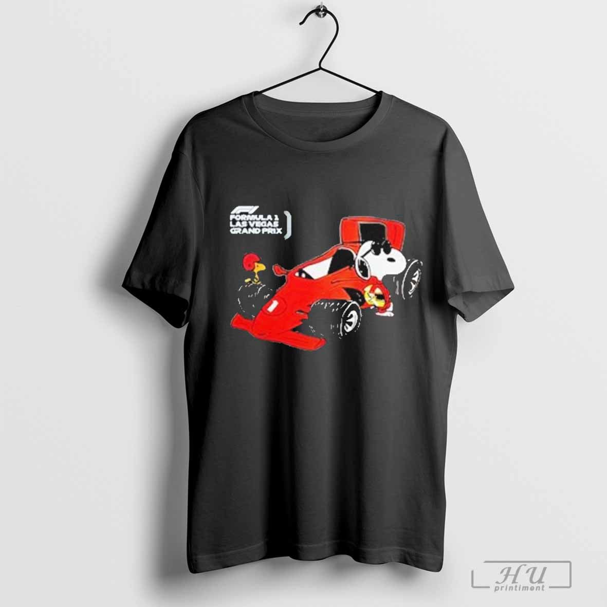 Snoopy F1 Formula Las Vegas T-Shirt
