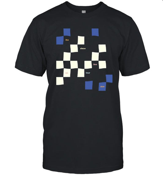 Niall Horan The Show Live On Tour Checkered T Shirt