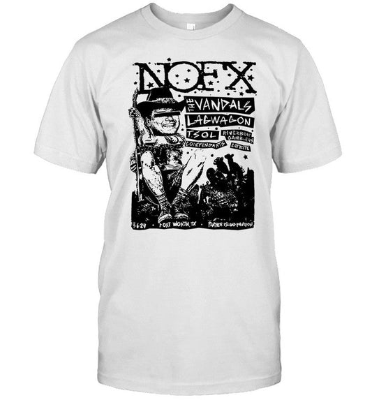 April 6, 2024 NOFX Panther Island Pavilion, Fort Worth, TX T-Shirt
