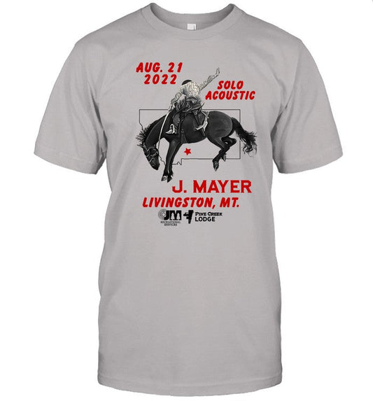 John Mayer Livingston Mt Rise For the River Event 2022 Tee