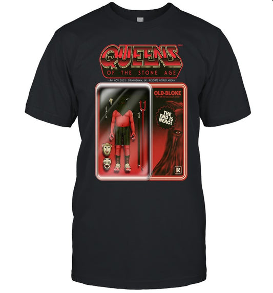 Limited Queens of the Stone Age 11-19-2023 Resorts World Arena, Birmingham, UK Shirt