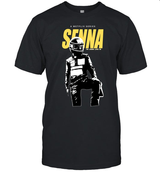 Senna A Netflix Series The Legend Lives On New Tee