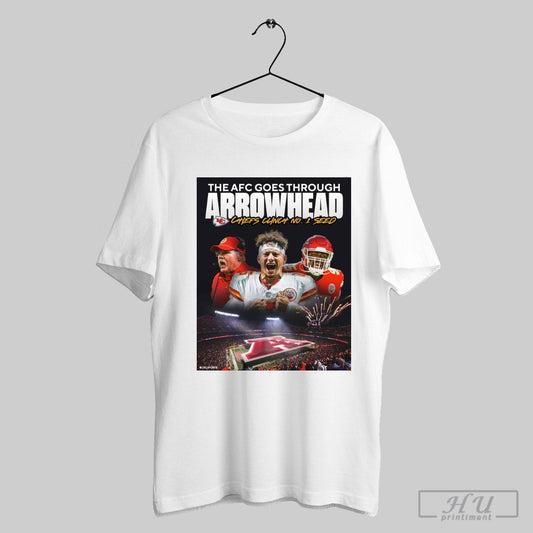 Poster The Afc Goes Through Arrowhead Kansas City Chiefs Clinch No 1 Seed Back To Back Champs