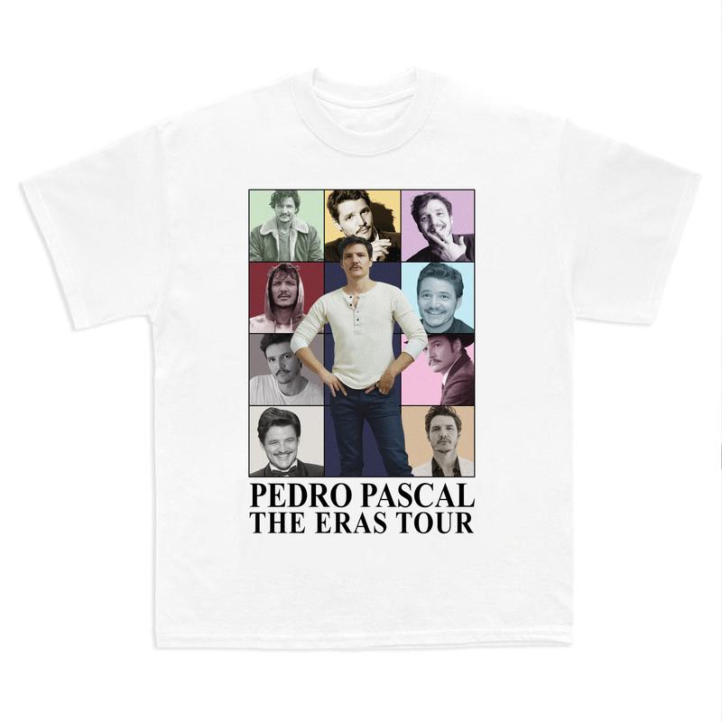 Vintage Pedro Pascal Eras Tour , Pedro Pascal Tribute Celebrity Shirt, Actor PEDRO PASCAL Shirt,Sweatshirt Hoodie