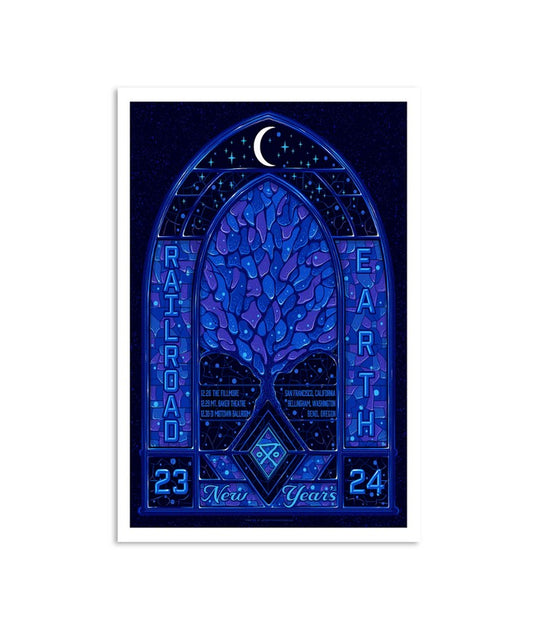 Railroad Earth MT. Baker Theatre Bellingham, Washington December 29, 2023 Poster