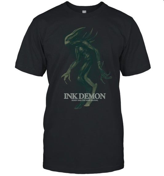 Limited Bendy The Dark Revival Nightmare New Tee