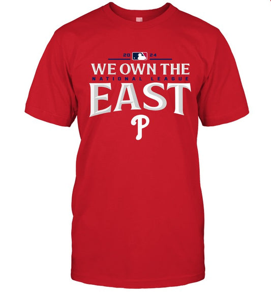 Philadelphia Phillies 2024 East Division Champions T-Shirt