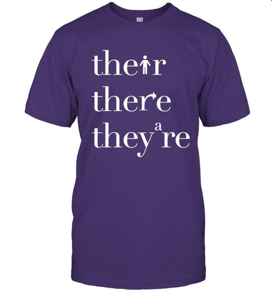 Limited Their There They're Shirt