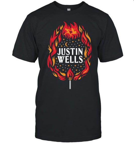 Justin Wells Til the Stars Won't Burn T Shirt