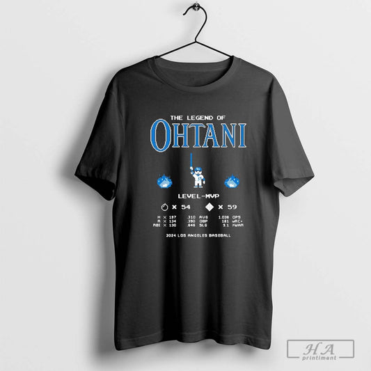 Shohei Ohtani The Legend Of Ohtani Level MVP Shirt