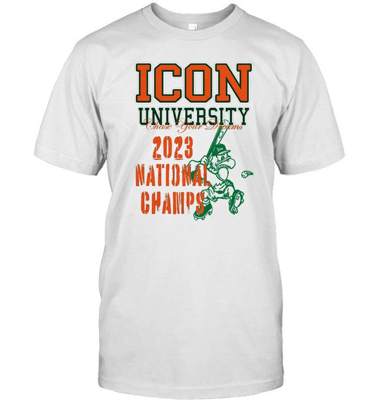 Icon University 2023 National Champs Shirt