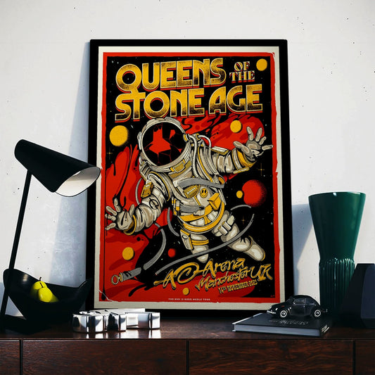 Queens Of The Stone Age November 14, 2023 AO Arena Manchester, UK Canvas
