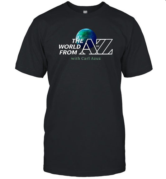 Limited The World From A to Z Carl Azuz Shirt
