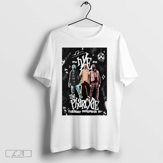 Poster The Pharcyde Lives Ventura Music Hall Reserved in Ventura CA December 31 2024 t-shirt