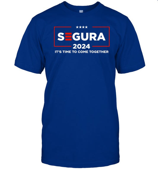Segura 2024 It's Time To Come Together Tee