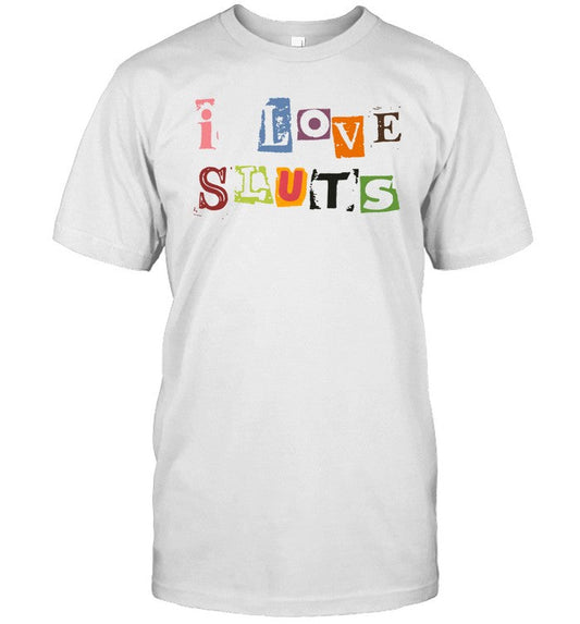Limited RÃ©yvin Nychole Wearing I Love Sluts Shirt