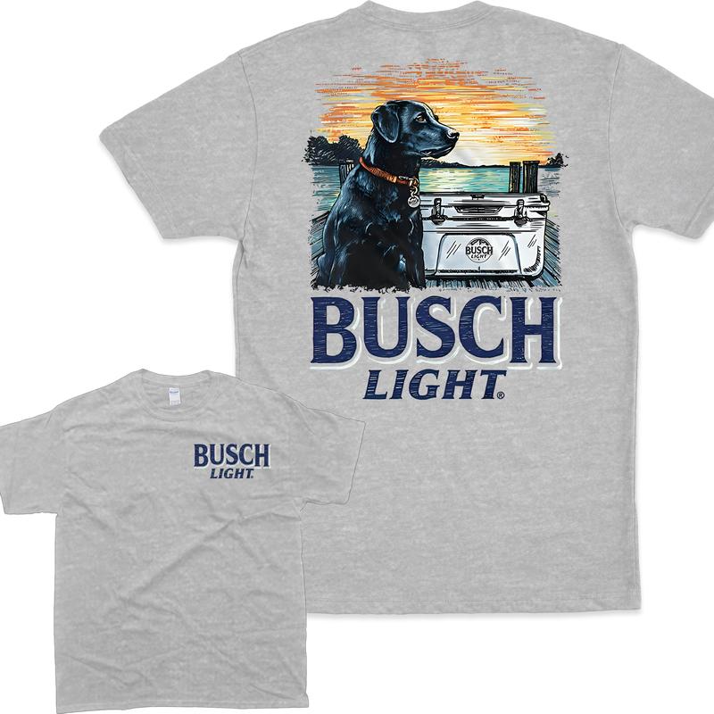 Limited Busch Light Men Best Friend T-Shirt, Beer Lover Graphic Tees, For Men, For Women, Men's T-Shirt, Men's Clothes Casual Crewneck