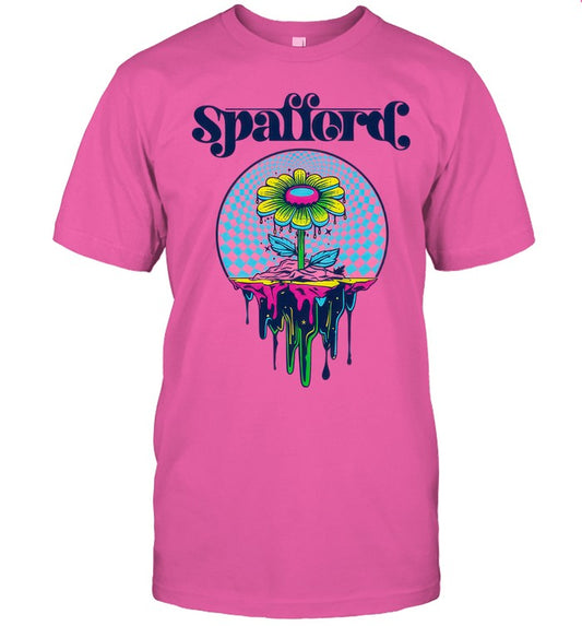Spafford Space Flower Rock The Pink Shirt Limited
