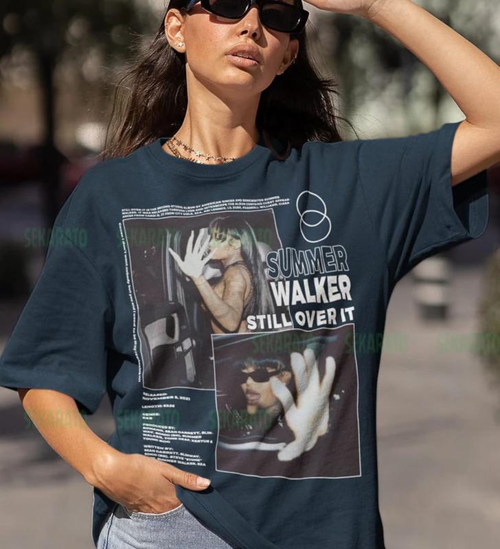 Still Over It - Summer Walker Shirt  Retro Music T-shirt  Summer Walker Music Inspired Sweatshirt  Still Over it Tracklist Tee, Money man, rap hoodie,