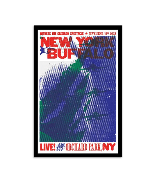 New York Jets at Buffalo Bills November 19, 2023 Witness The Gridiron Spectacle Orchard Park, NY Pos