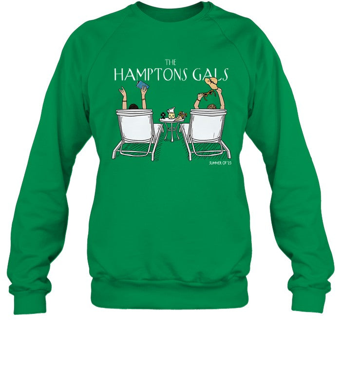 Gals On The Go The Hamptons Gals Mint Sweatshirt 2023
