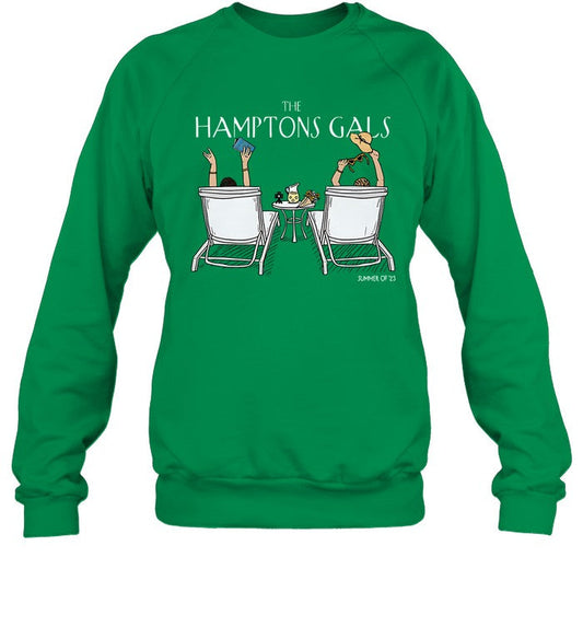 Gals On The Go The Hamptons Gals Mint Sweatshirt 2023