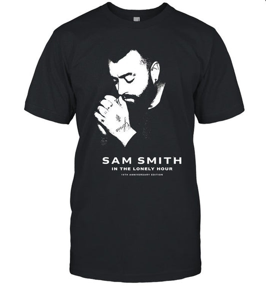 Sam Smith In The Lonely Hour 10th Anniversary Edition T Shirt
