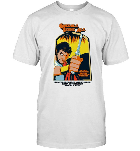 Queens Of The Stone Age 2024 Roma Summer Fest Shirt