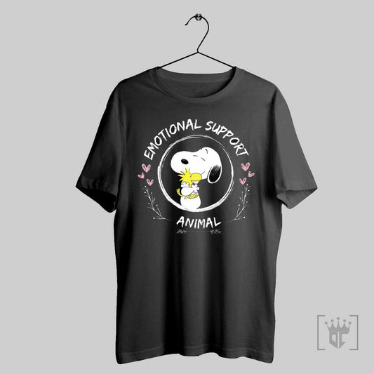 Snoopy Emotional Support The Comforting Beagle Animal T Shirt