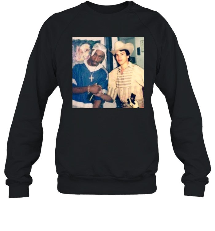 Pac And Chalino Sanchez Metal Hoodie