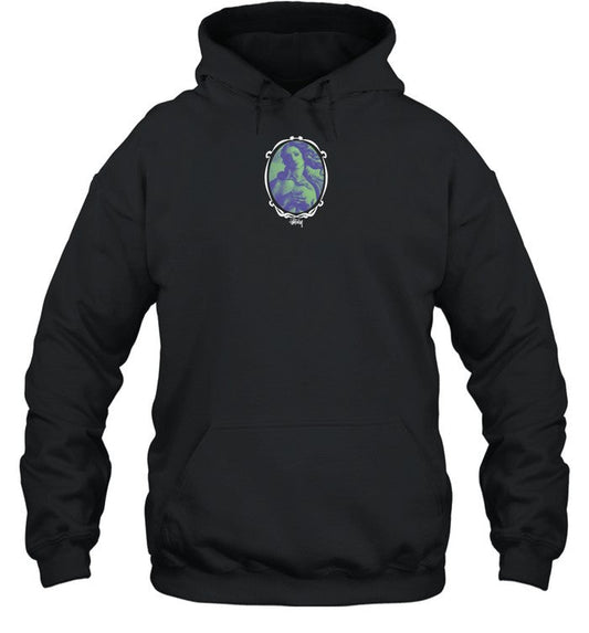 Venus Oval Pigment Dyed Hooded Sweatshirt