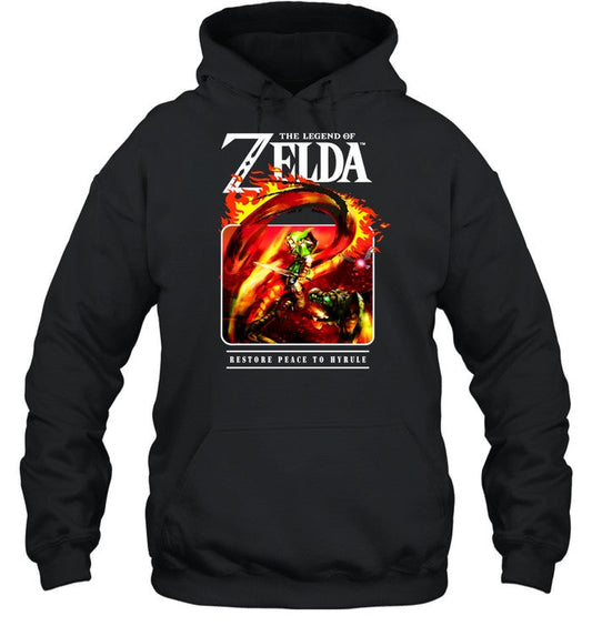 The Legend Of Zelda Restore Peace To Hyrule Hoodie