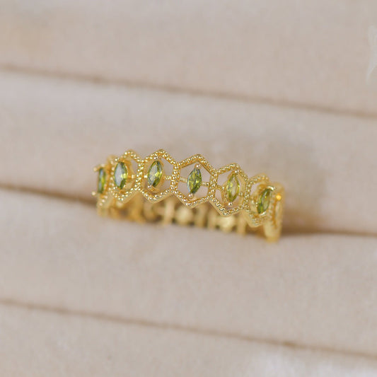 Elowen Marquise Band Ring