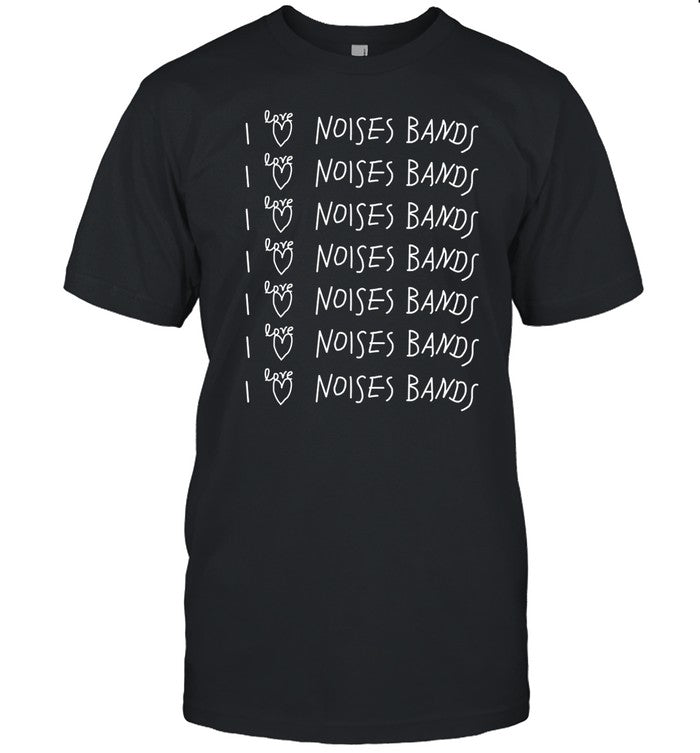 Nwn Productions Sakis I Love Noises Bands Tee