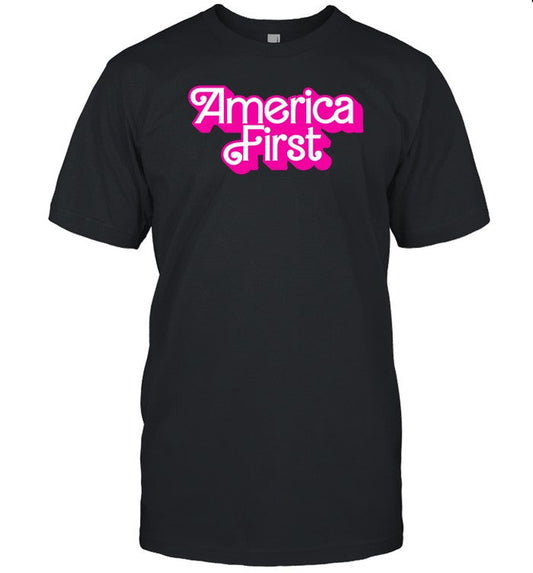 Nataliegwinters America First Barbie Tee