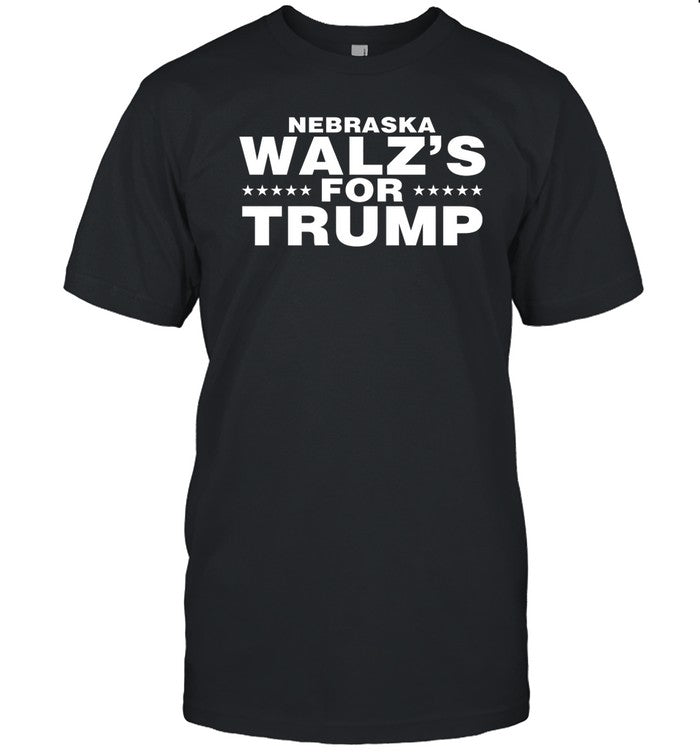 â€ªNebraska Walz's For Trumpâ€¬ Tee