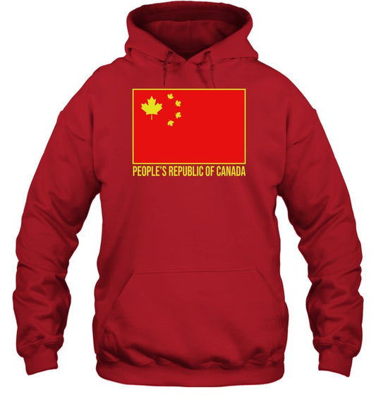 People's Republic Of Canada Chinese Flag Hoodie