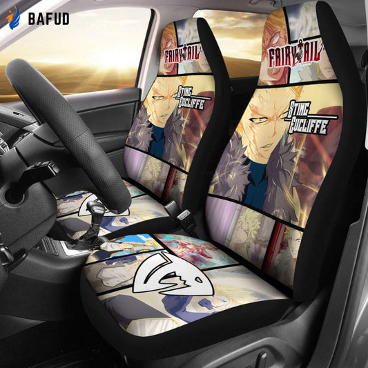 Fairy Tail Sting Eucliffe Car Seat Covers For Fan Gifts Anime Gift - Bafud