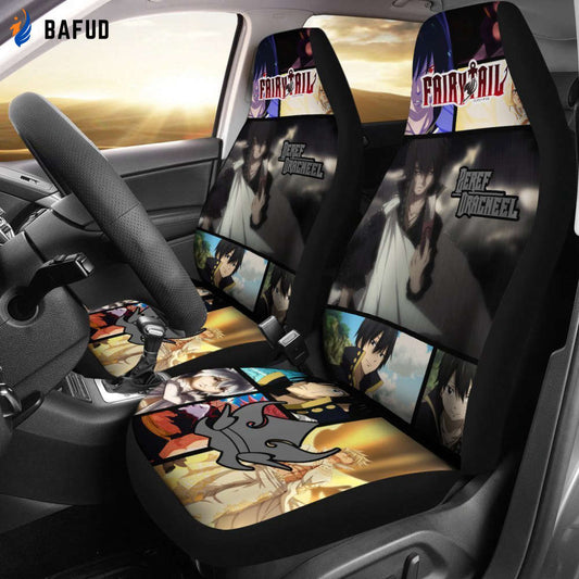 Fairy Tail Zeref Dragneel Car Seat Covers For Fan Gifts Anime Gift - Bafud